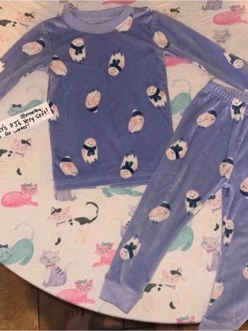 All for of these pjs for $15 all 18 months except last one is 12-18 months.